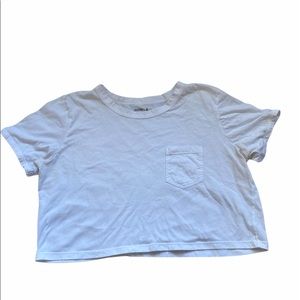 White Jockey Crop Top